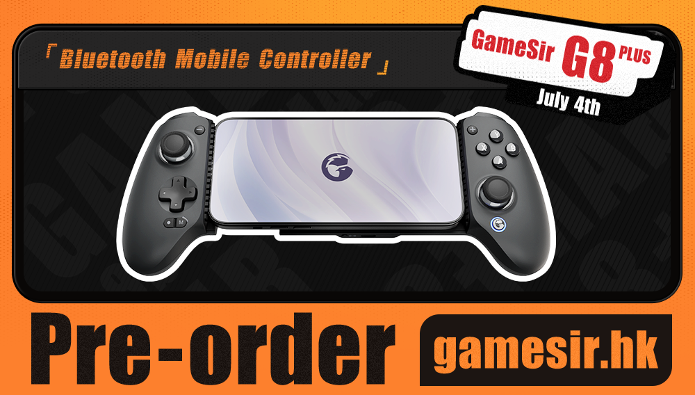 GameSir G8 Plus Bluetooth Mobile Controller — Big Enough As You Want