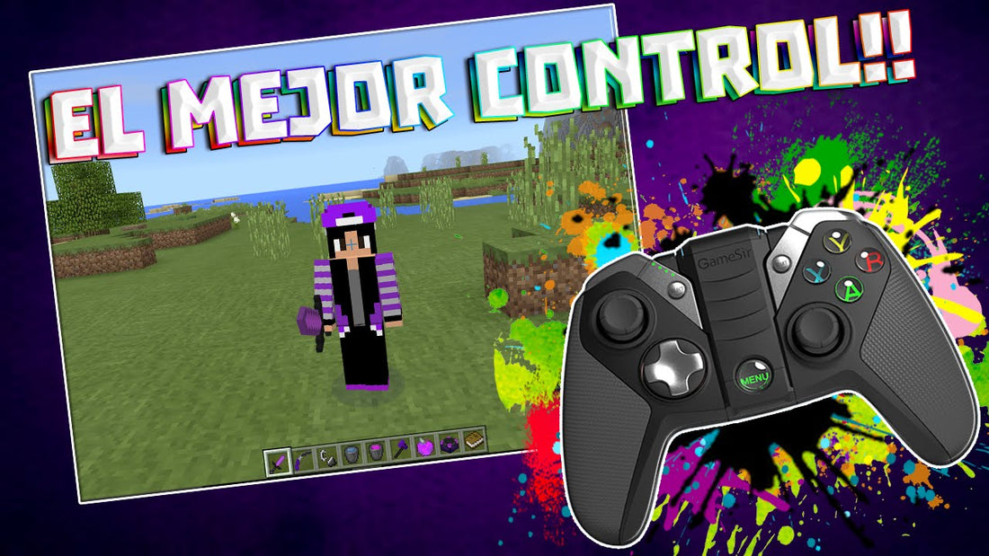 EL MEJOR CONTROL PARA JUGAR MINECRAFT PE & OTROS JUEGOS :V / Review GameSir G4S - DroxiGames