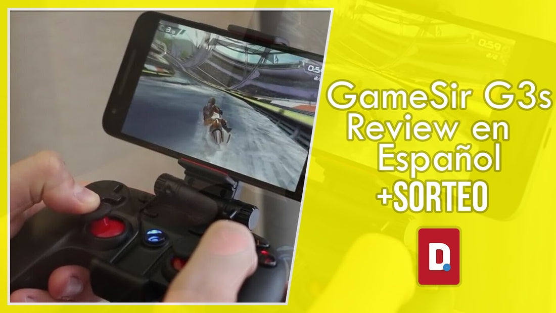 GameSir G3s Review en español - mejor gamepad que he probado para Android | +SORTEO